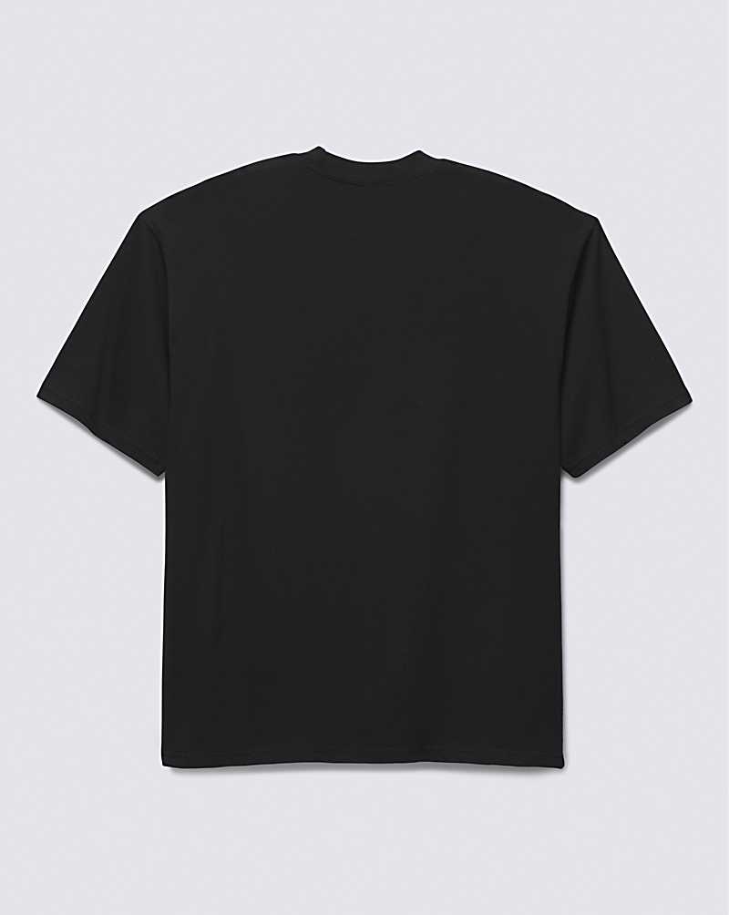 Men's Vans Fast As Vans T-Shirt Black | USA CSB-539016