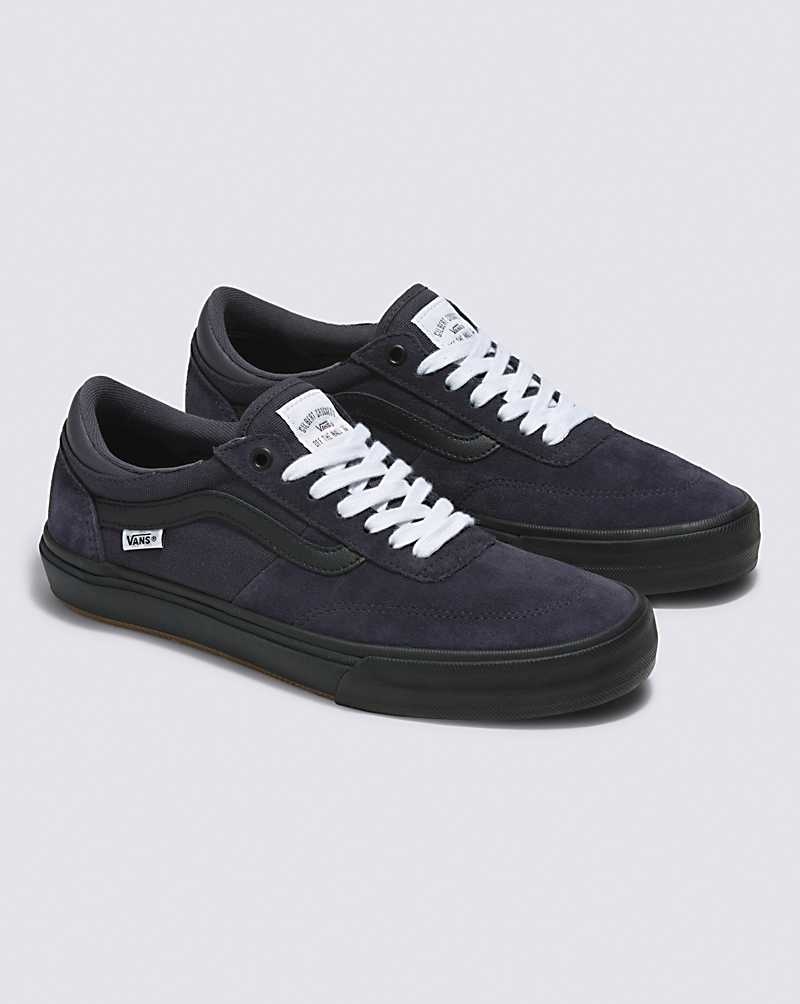 Men's Vans Gilbert Crockett Skate Shoes Navy | USA RQE-672315