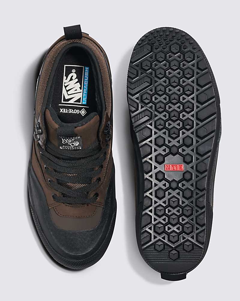 Men's Vans Half Cab GORE-TEX MTE-3 Skate Shoes Brown Black | USA SBU-867295