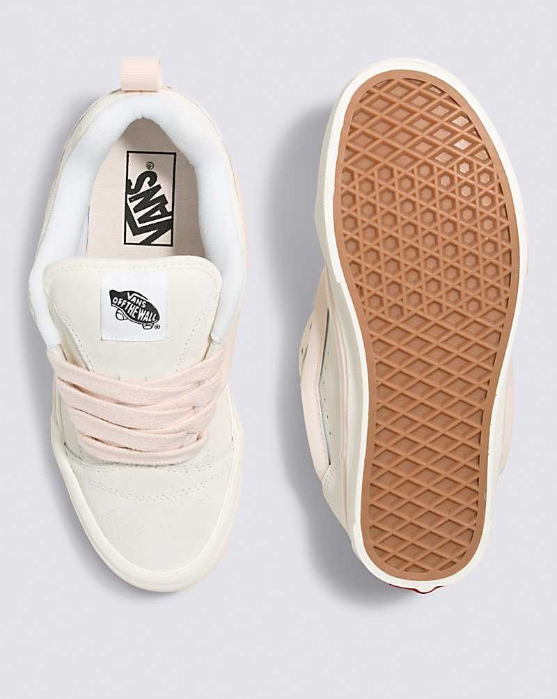 Men's Vans Knu Skool Shoes Pink | USA ZAB-632057