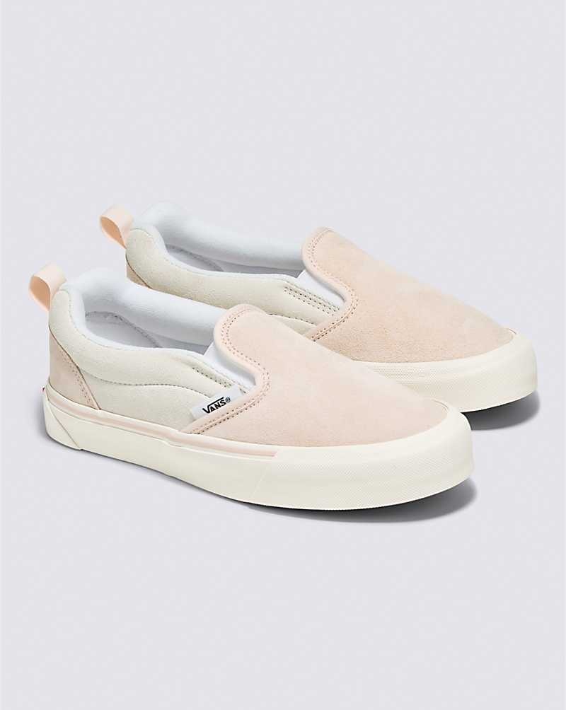 Men's Vans Knu Slip Shoes Pink | USA GUR-310468