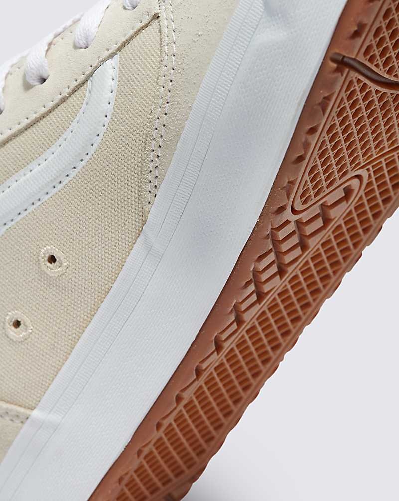 Men's Vans Lizzie Low Skate Shoes Beige | USA XFY-124570