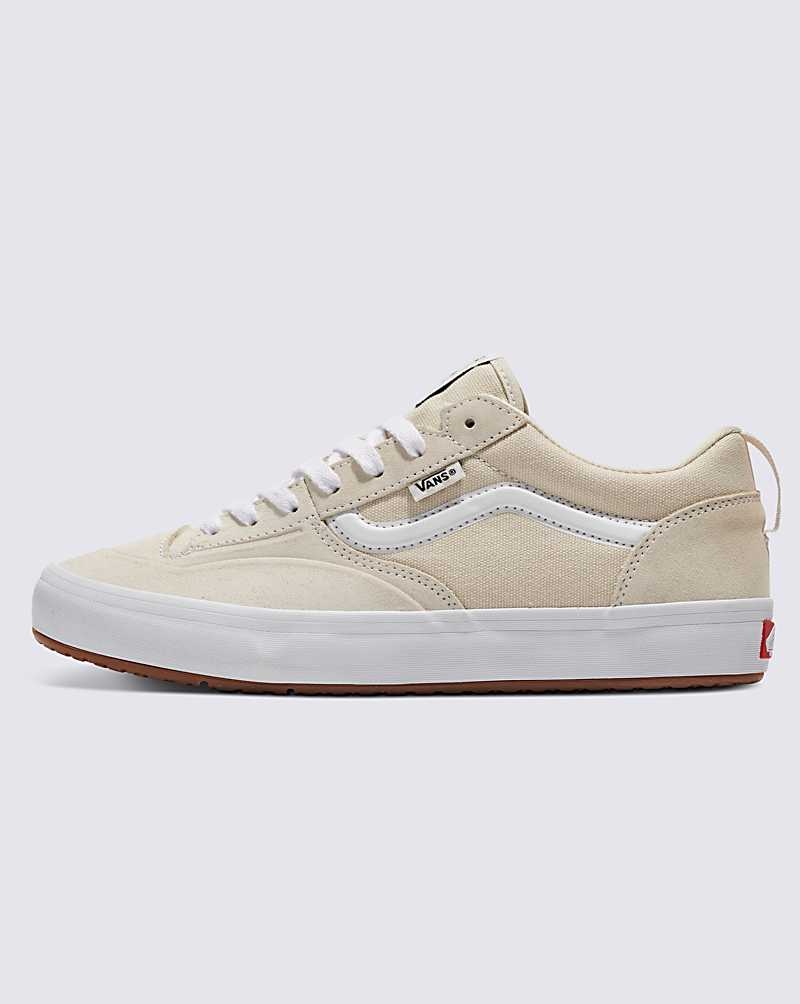 Men\'s Vans Lizzie Low Skate Shoes Beige | USA XFY-124570