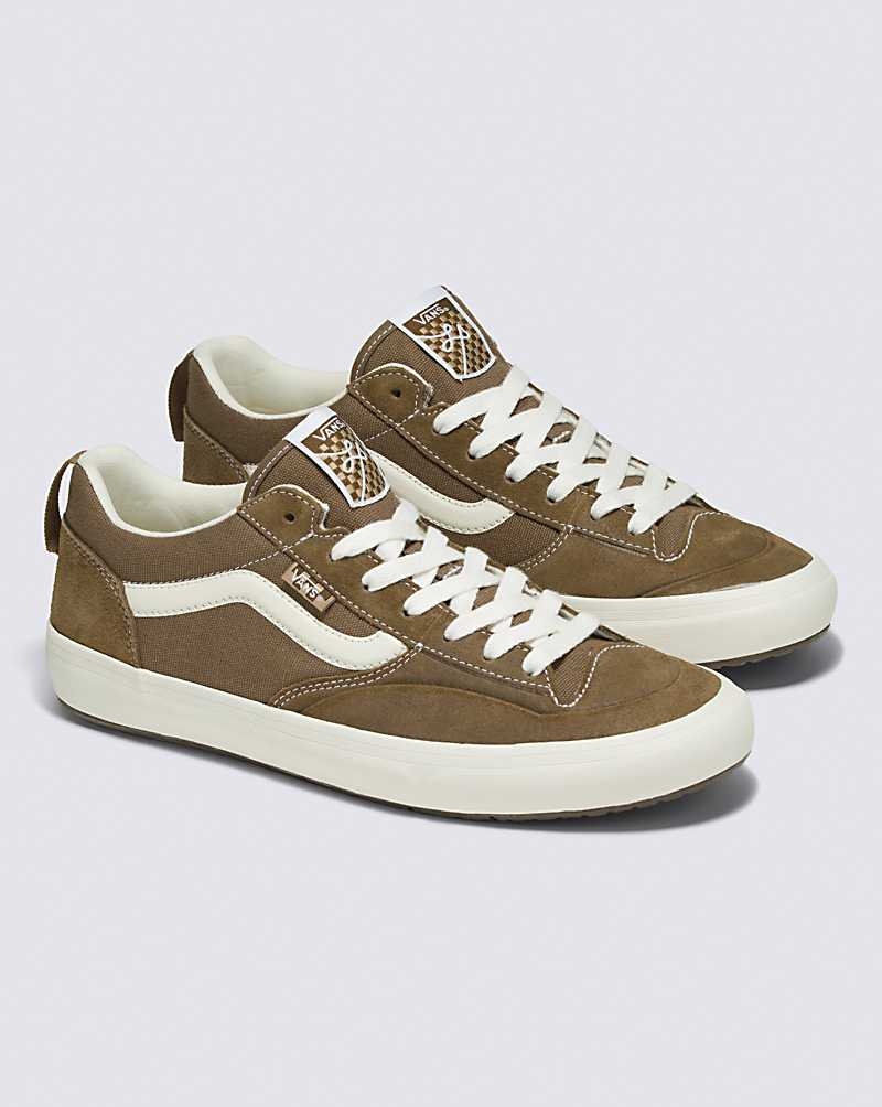 Men's Vans Lizzie Low Skate Shoes Khaki | USA BWF-478526