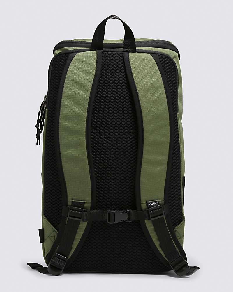 Men's Vans Obstacle Skatepack Bags Green | USA AHR-670934