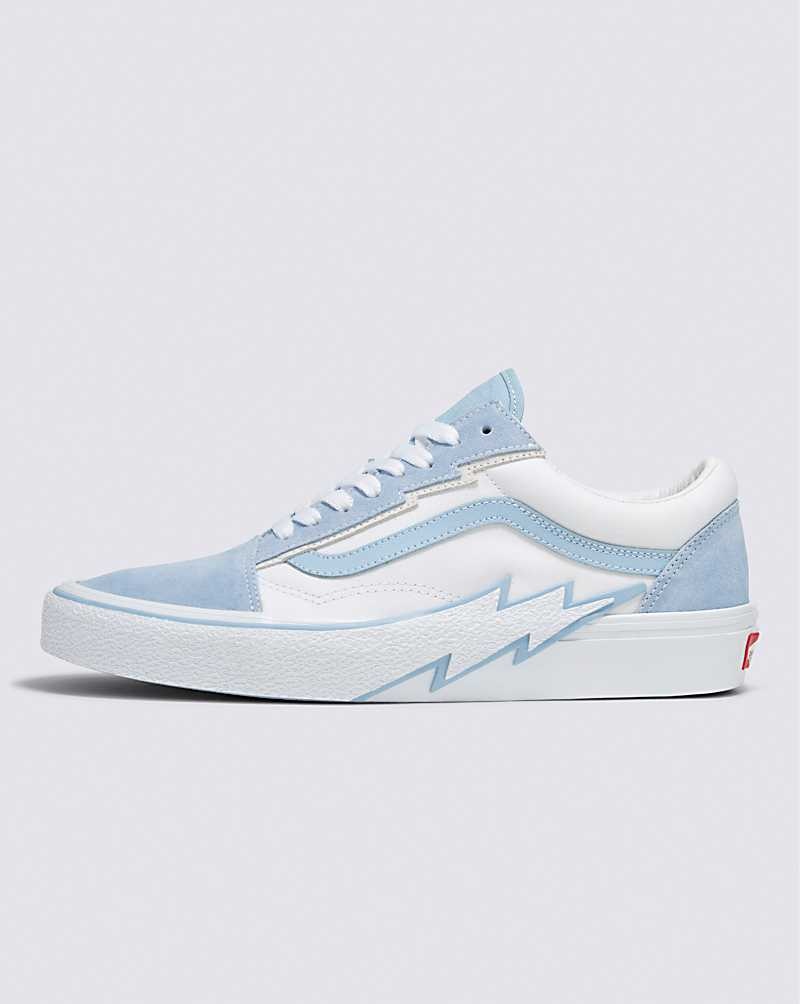 Men\'s Vans Old Skool Bolt Shoes Blue White | USA WCY-379548