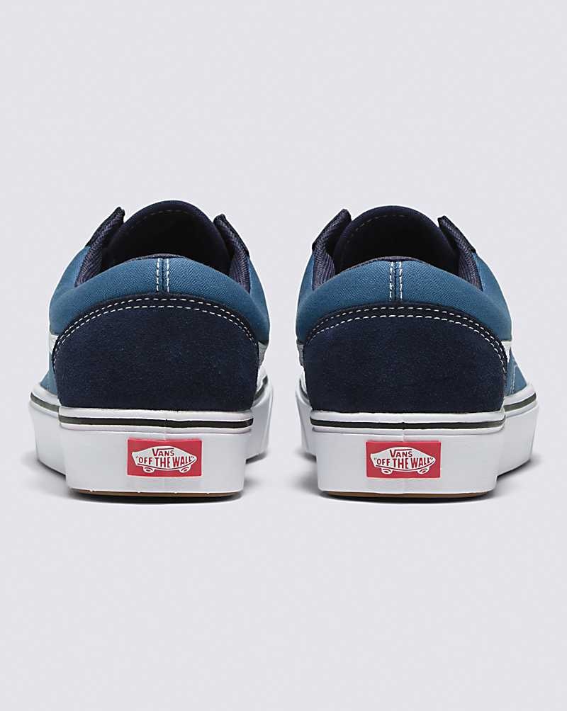 Men's Vans Old Skool ComfyCush Shoes Navy | USA JWH-316095