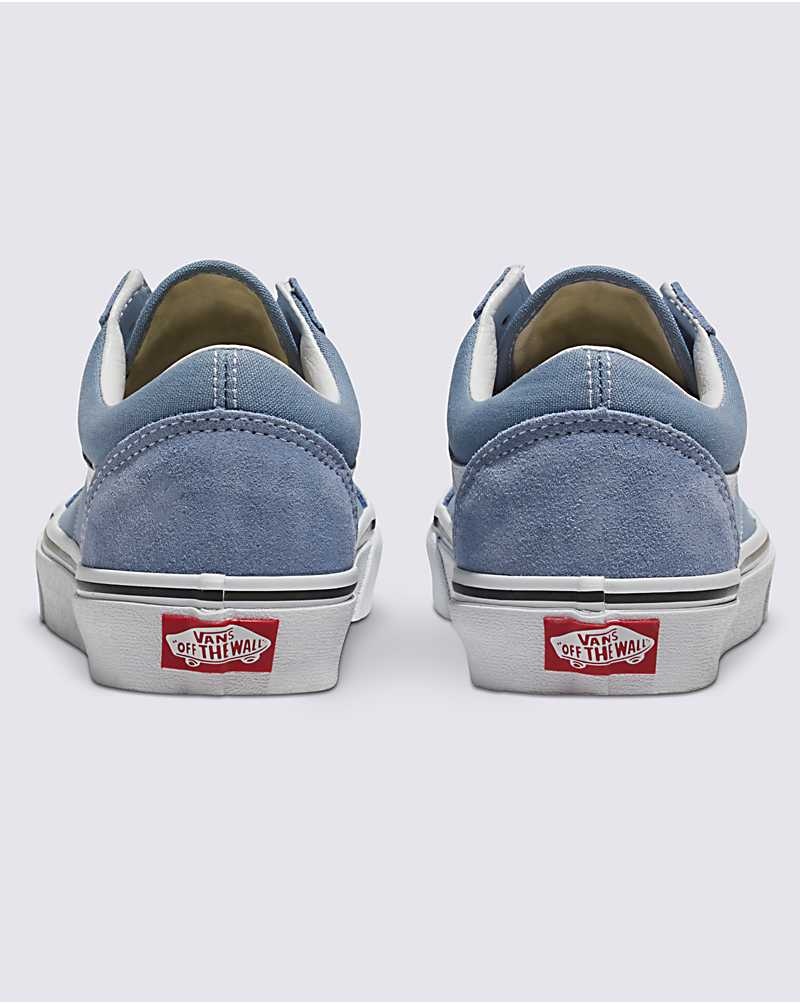 Men's Vans Old Skool Shoes Blue | USA BHQ-867591