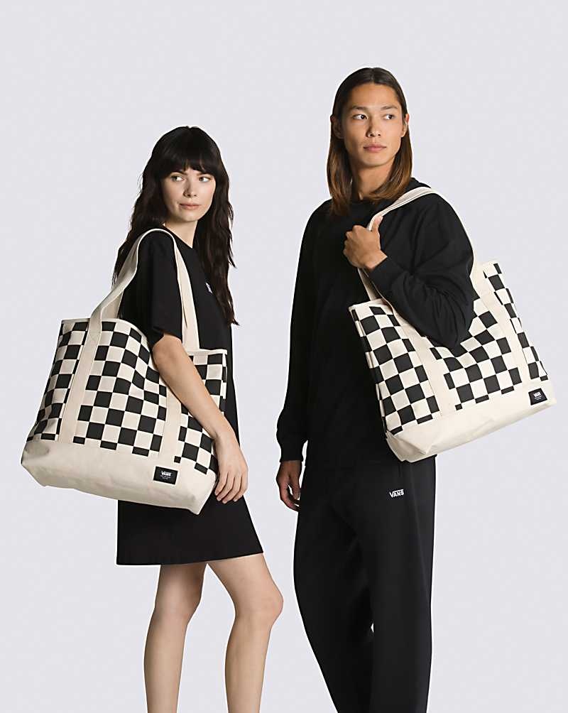 Men's Vans Pergs Tote Bags White | USA RMT-473651