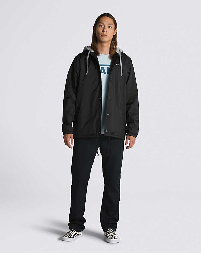 Men's Vans Riley Jacket Black | USA OKR-021587