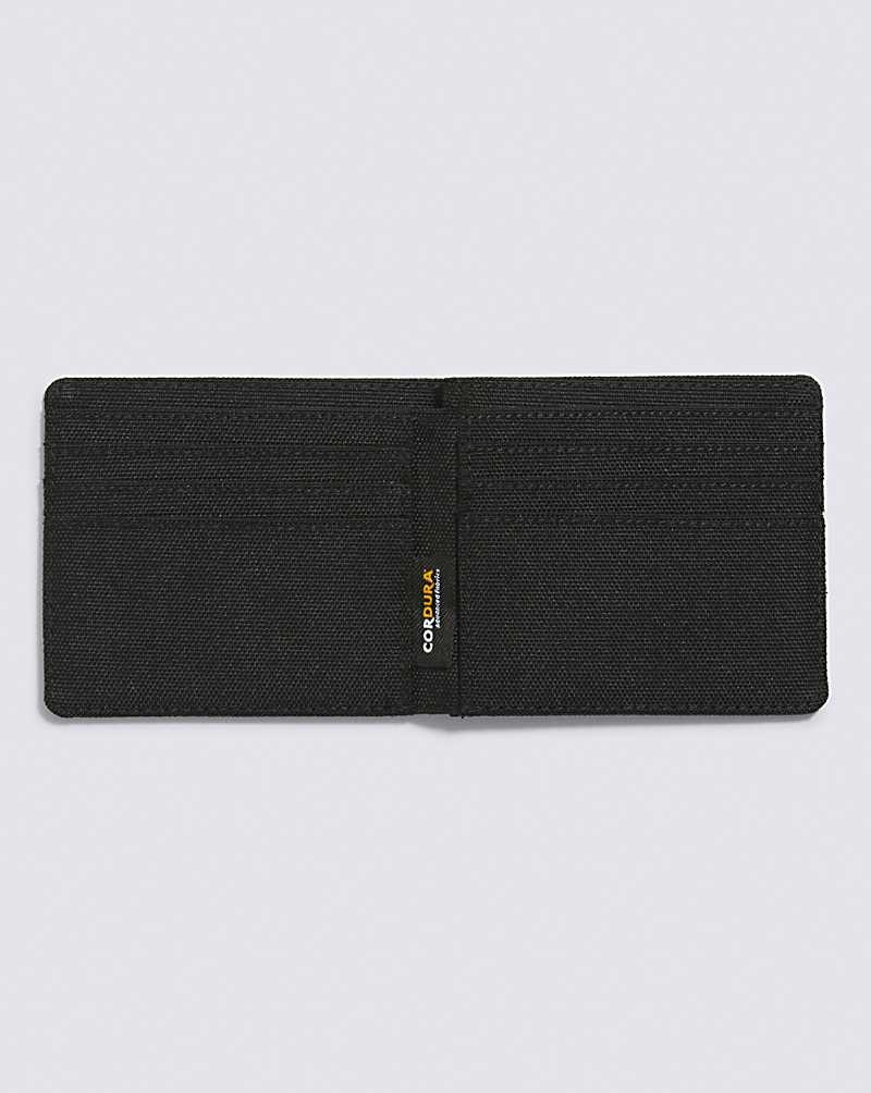 Men's Vans Roats Bifold Wallet Black | USA UVP-524136