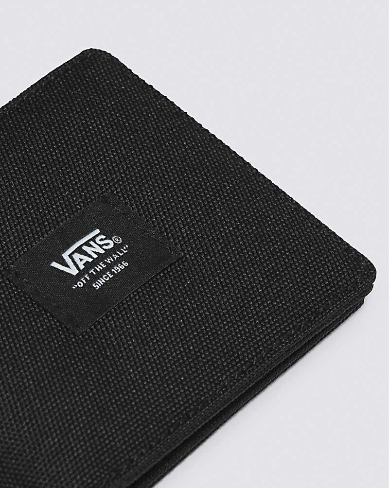 Men's Vans Roats Bifold Wallet Black | USA UVP-524136