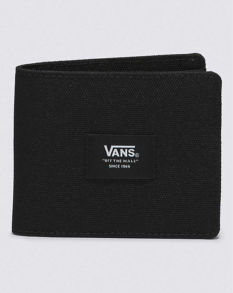 Men\'s Vans Roats Bifold Wallet Black | USA UVP-524136