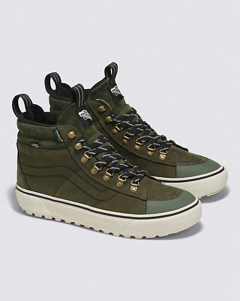 Men's Vans Sk8-Hi DR MTE-2 Shoes Olive | USA BIP-538201