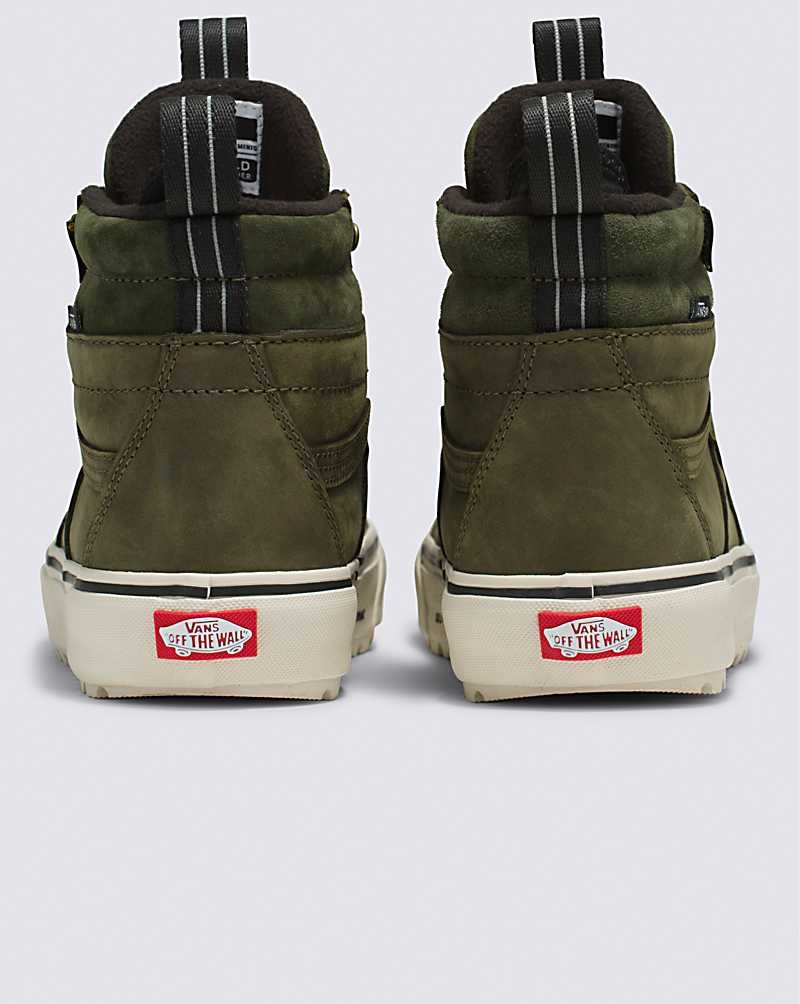 Men's Vans Sk8-Hi DR MTE-2 Shoes Olive | USA BIP-538201