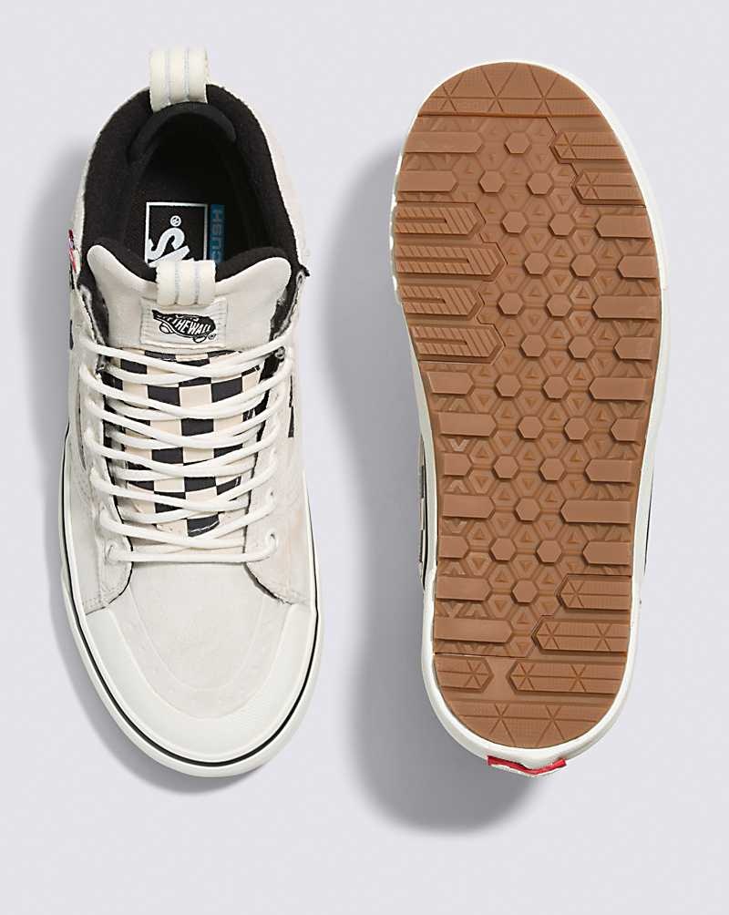 Men's Vans Sk8-Hi MTE-2 Shoes Beige | USA GPM-469510