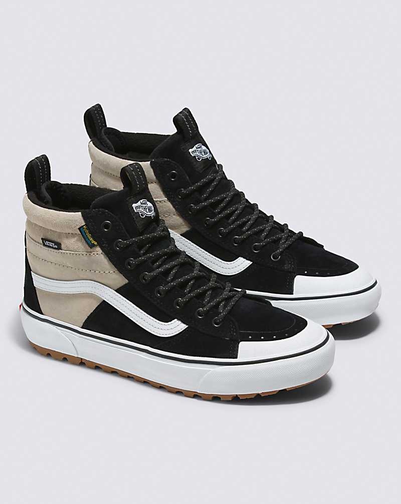 Men's Vans Sk8-Hi MTE-2 Shoes Black Khaki | USA AMB-403615