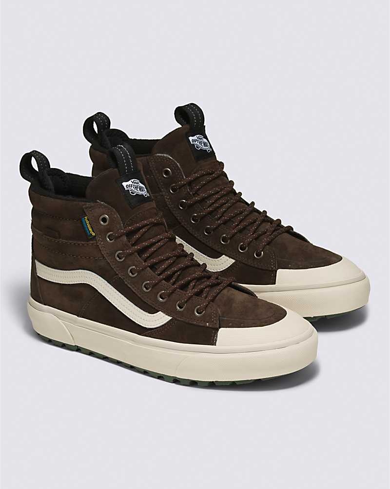 Men's Vans Sk8-Hi MTE-2 Shoes Coffee | USA VEO-493610