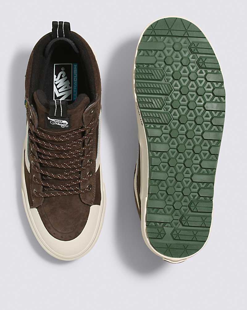 Men's Vans Sk8-Hi MTE-2 Shoes Coffee | USA VEO-493610