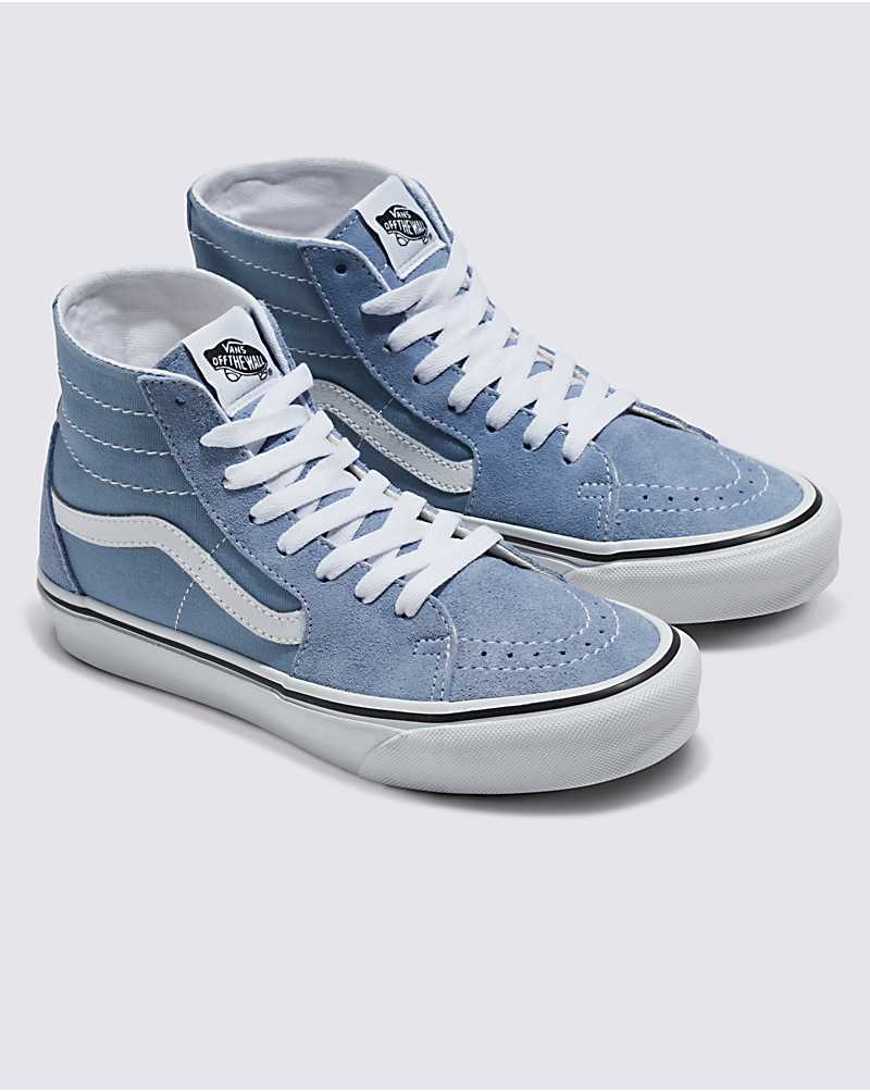 Men's Vans Sk8-Hi Tapered Shoes Blue | USA CGT-750423