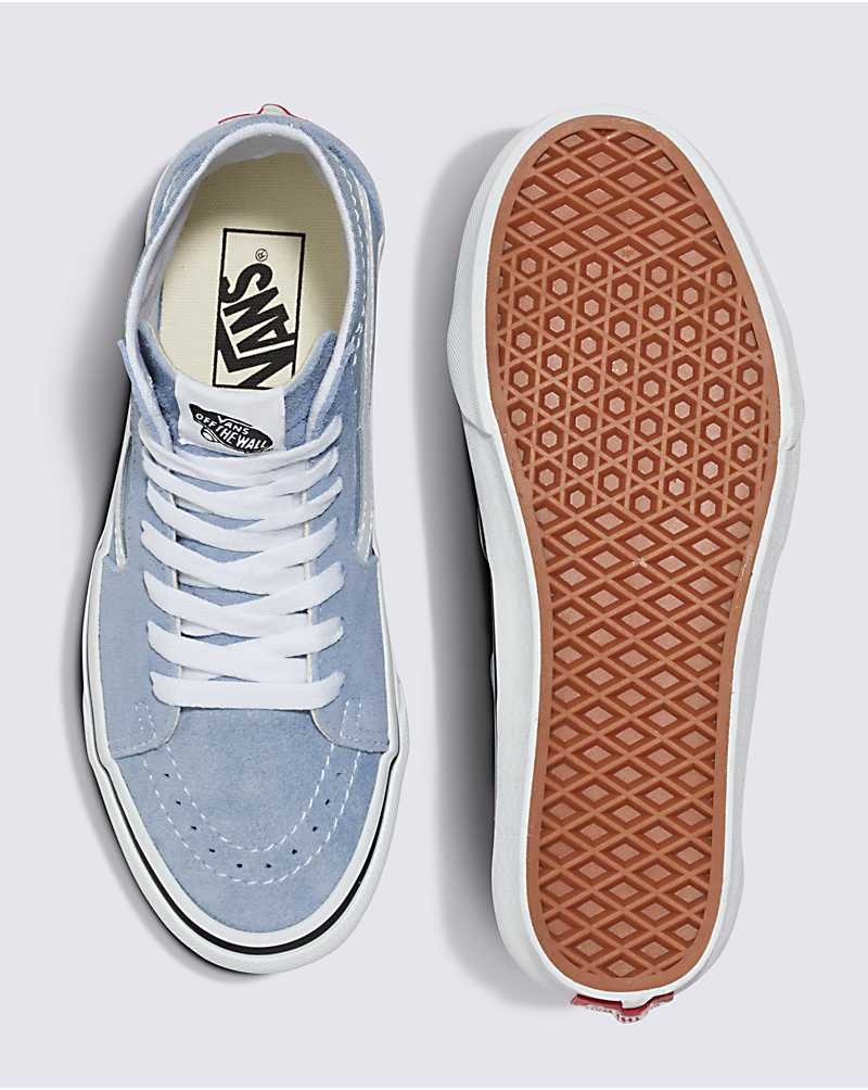 Men's Vans Sk8-Hi Tapered Shoes Blue | USA CGT-750423