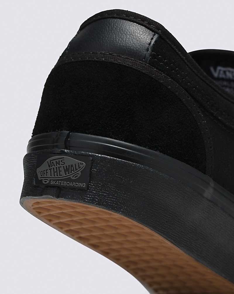 Men's Vans Skate Chukka Low Skate Shoes Black | USA SFM-182069