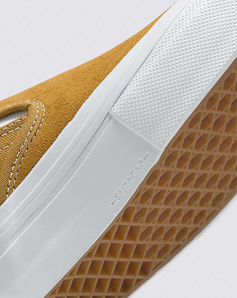 Men's Vans Skate Slip-On Wrapped Skate Shoes Gold | USA GHO-985601