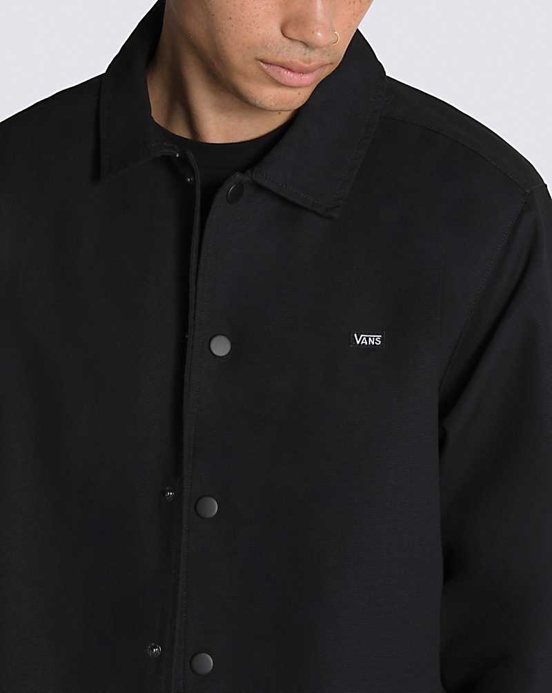 Men's Vans Torrey Skate Jacket Black | USA VCW-796425