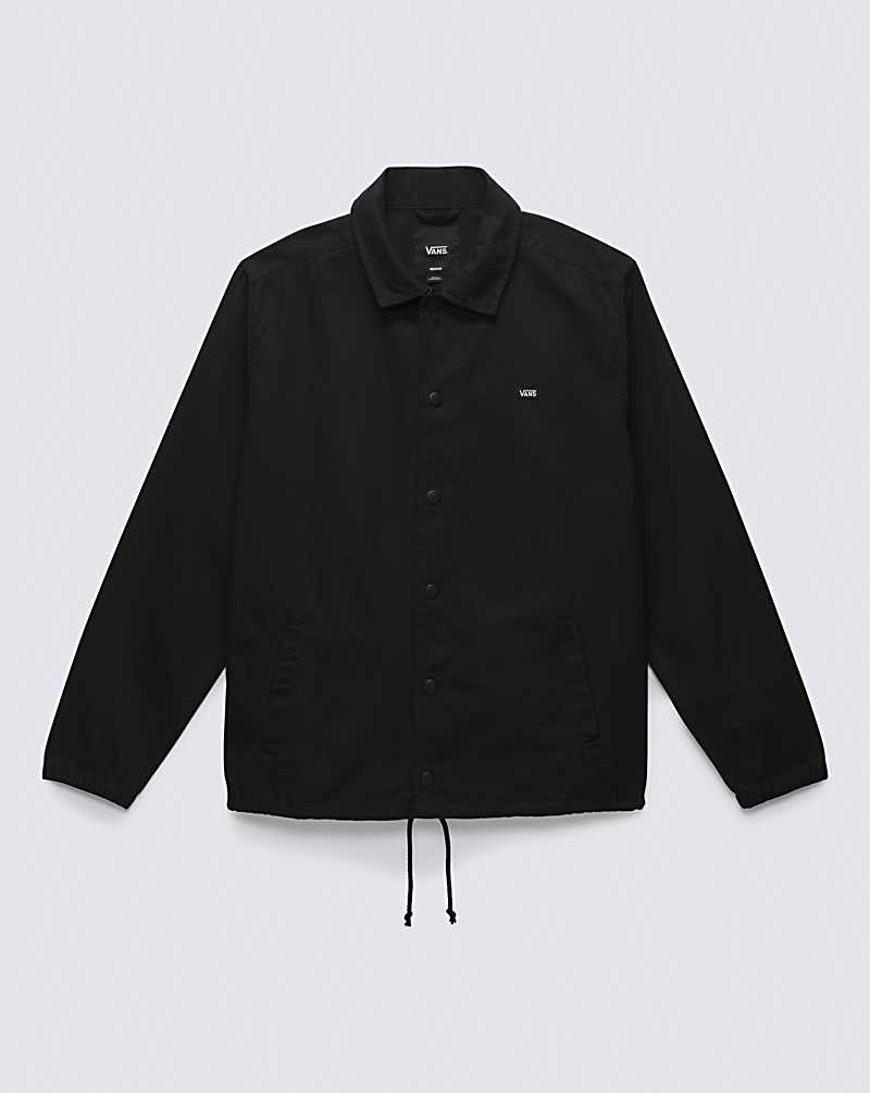 Men's Vans Torrey Skate Jacket Black | USA VCW-796425