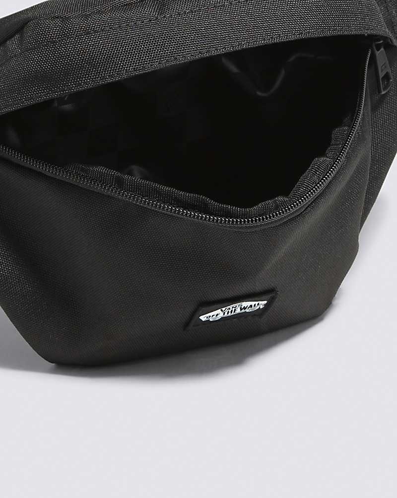 Men's Vans Traveler Fanny Pack Bags Black | USA OPL-521873