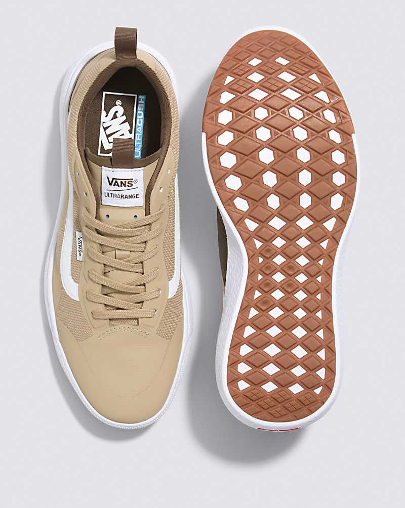 Men's Vans UltraRange EXO Shoes Beige | USA QRC-319085