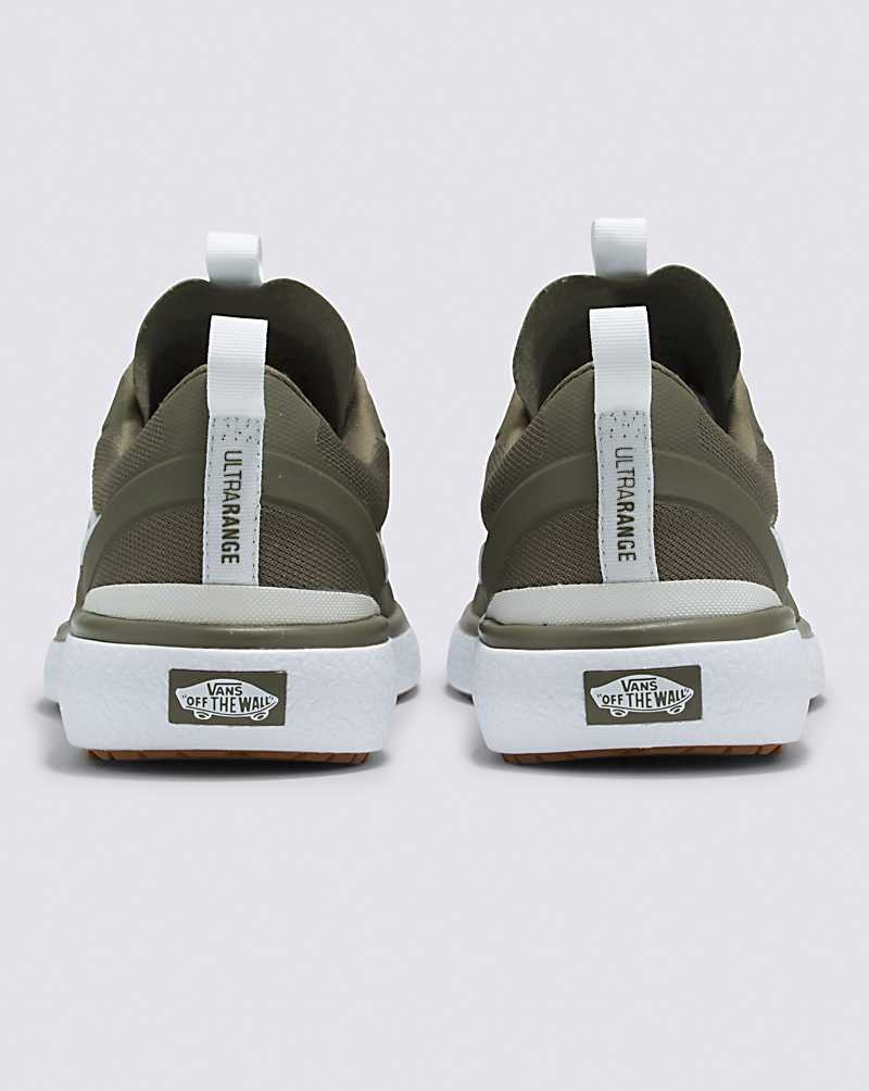 Men's Vans UltraRange EXO Shoes Olive | USA HCW-069571