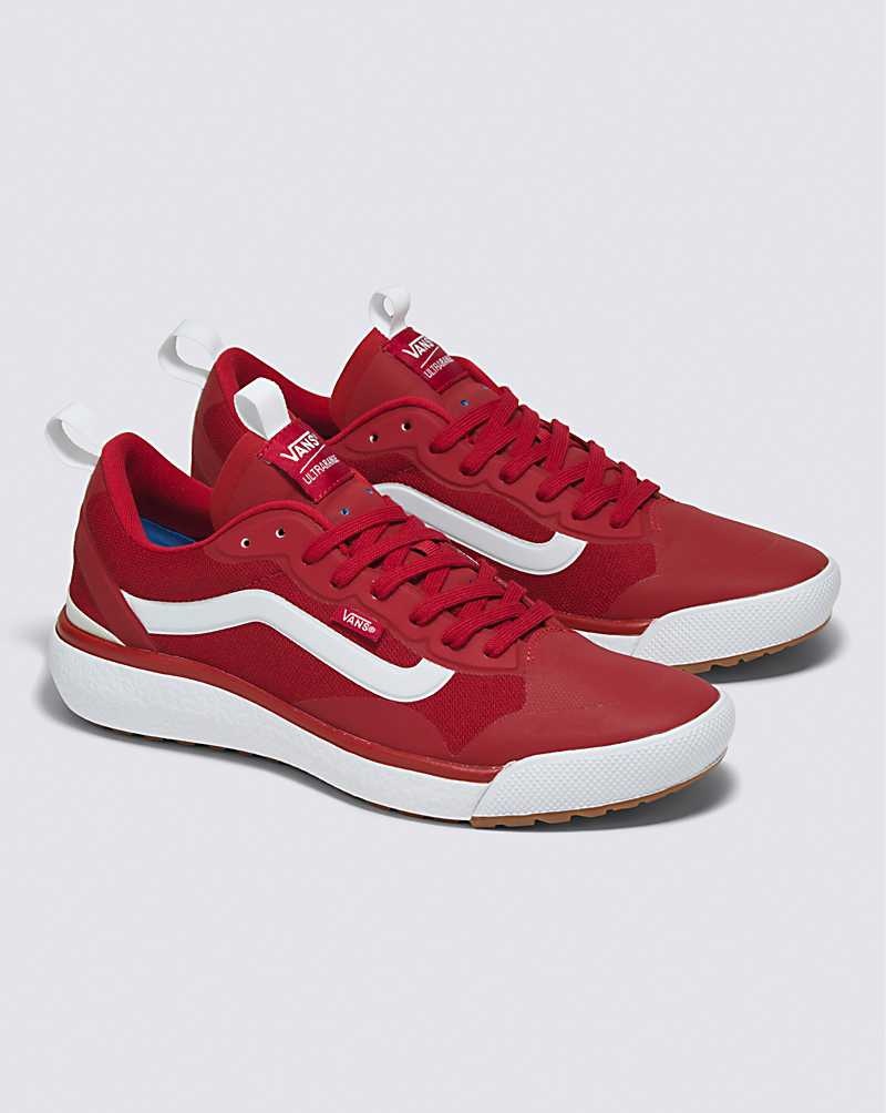 Men's Vans UltraRange EXO Shoes Red White | USA HLT-587061