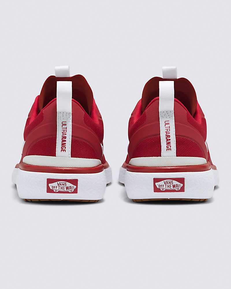 Men's Vans UltraRange EXO Shoes Red White | USA HLT-587061