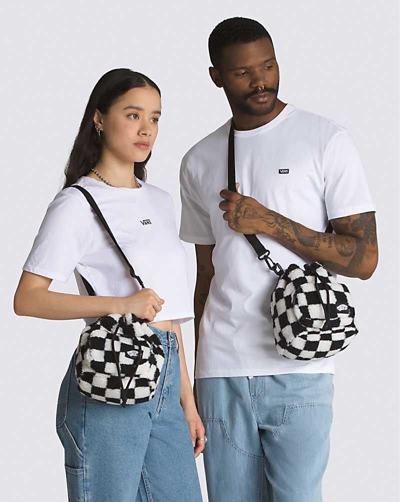 Women's Vans ABD Bucket Bags Black | USA XIZ-457012