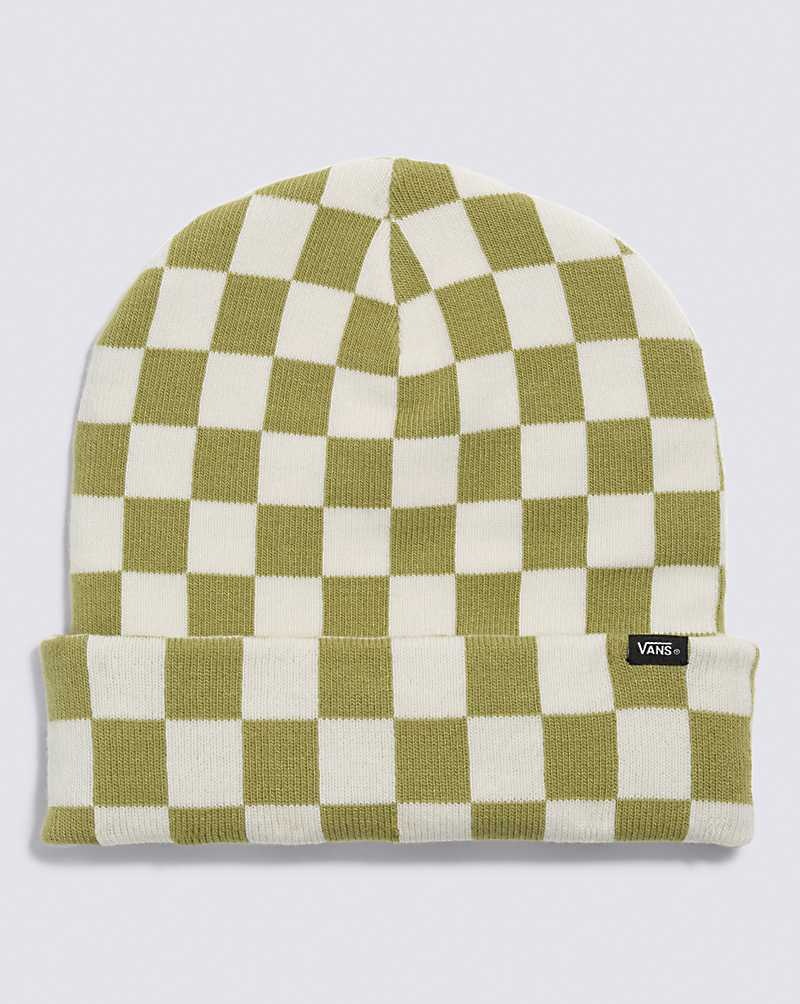 Women\'s Vans Breakin Out Beanie Green White | USA HGW-295164