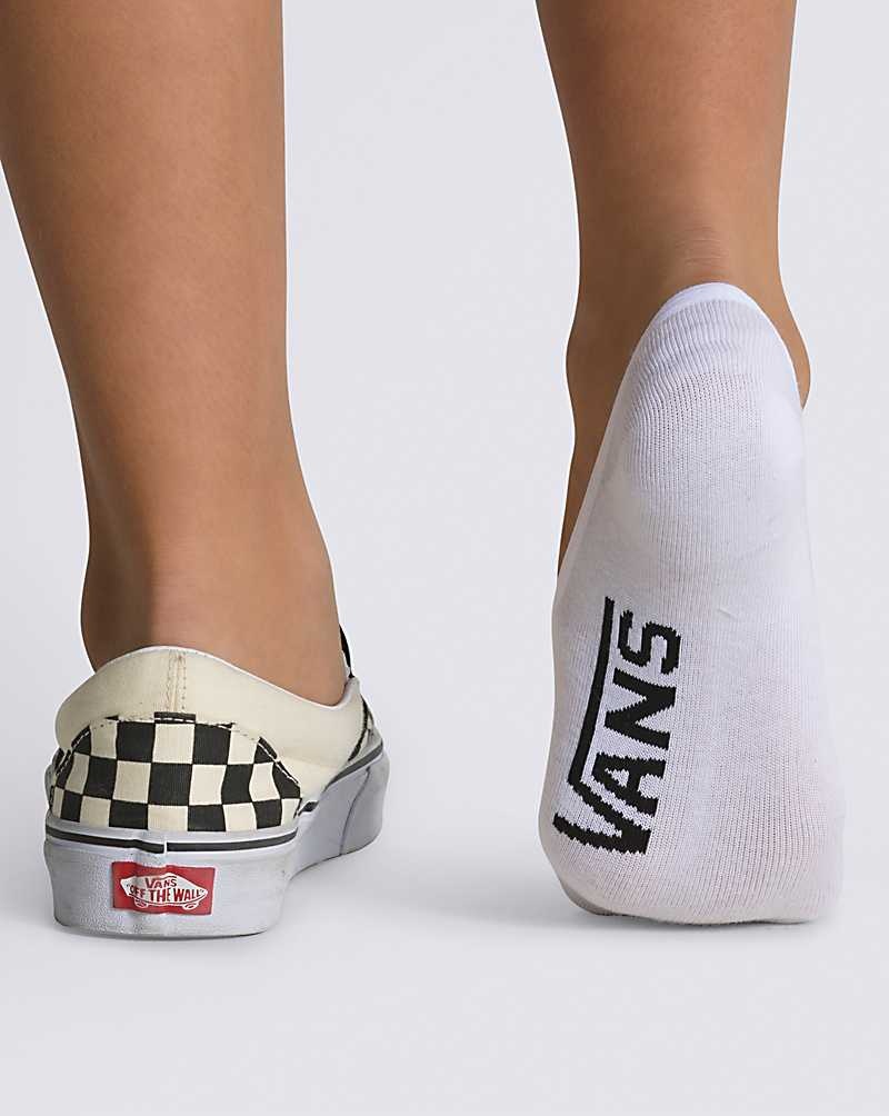 Women's Vans Classic Canoodle 3-Pack Sock White Black | USA YFC-549318