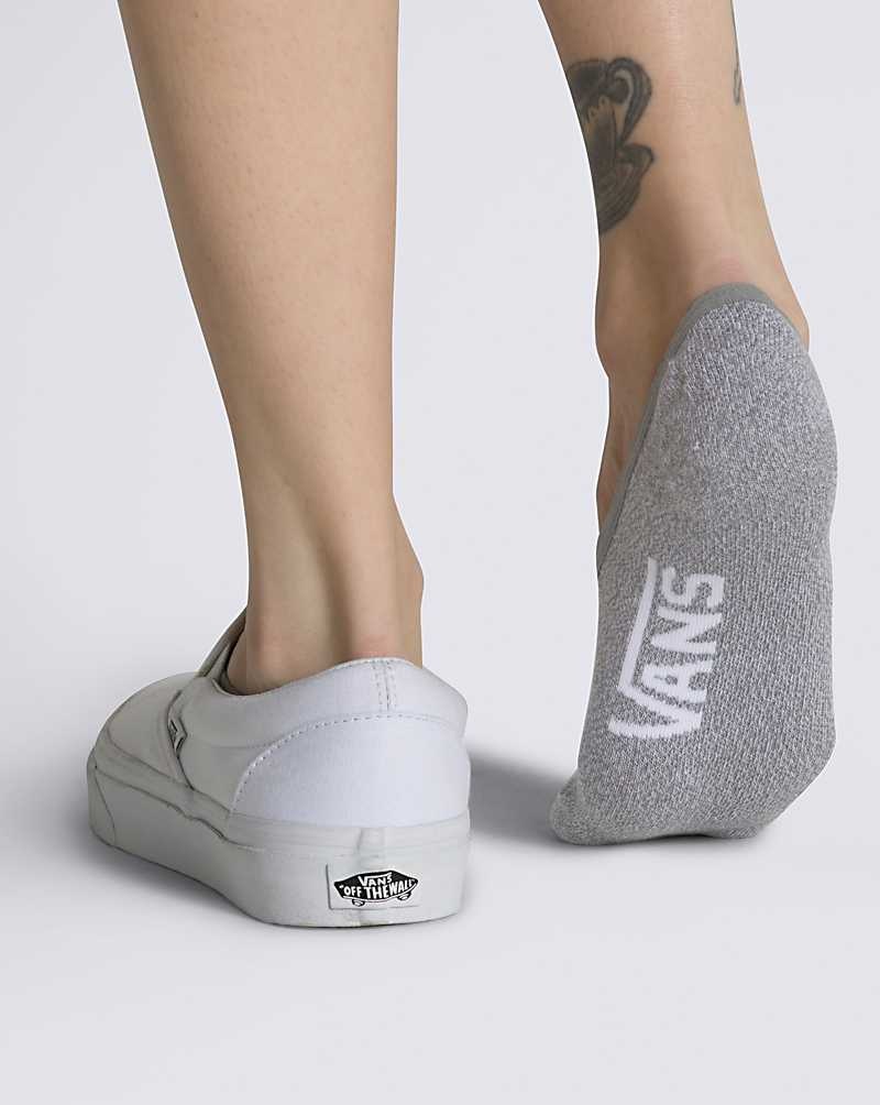 Women's Vans Classic Canoodle 3-Pack Sock Grey | USA ITD-328741