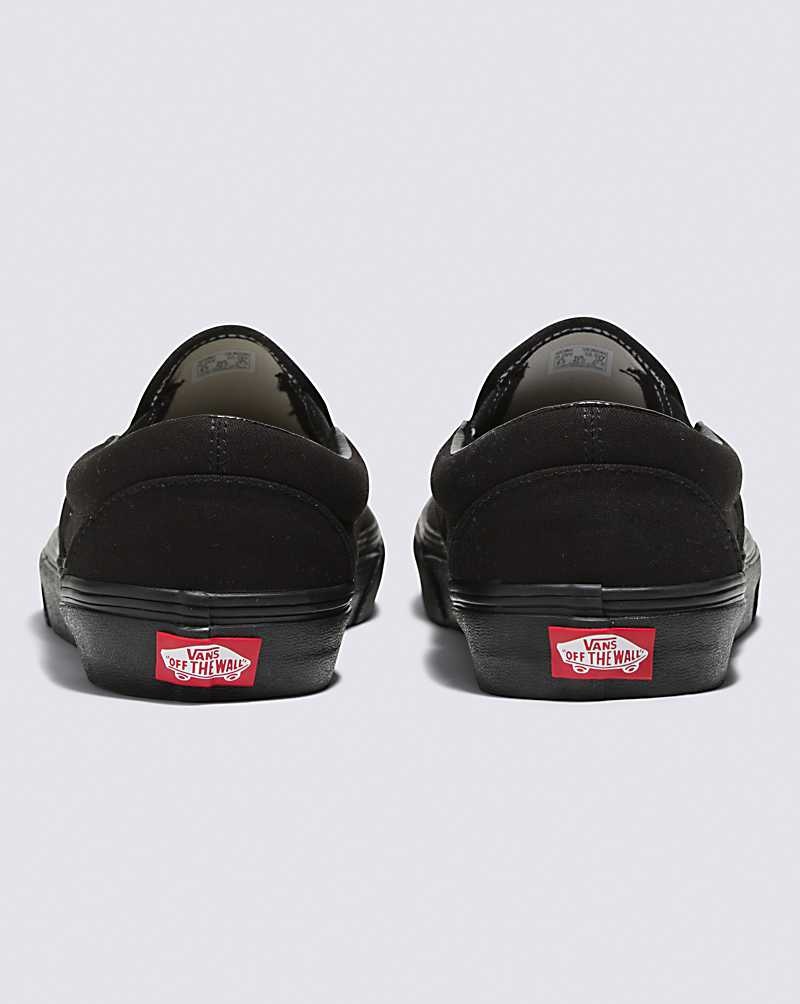 Women's Vans Customs Slip-On Wide Shoes Black | USA QJX-640923