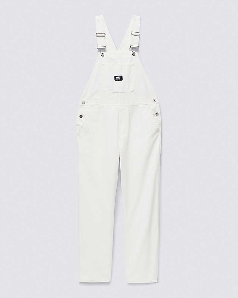 Women's Vans Ground Work Overalls White | USA YKU-910574