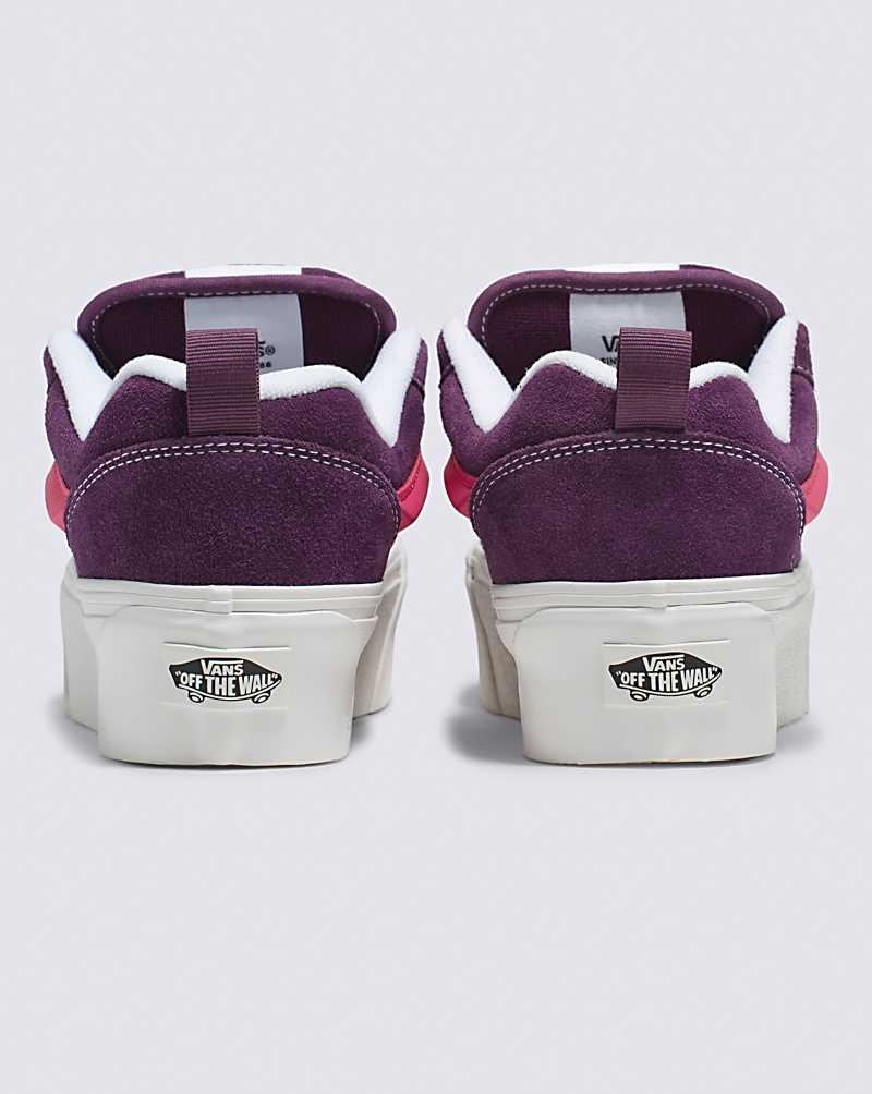 Women's Vans Knu Stack Shoes Purple | USA AYC-841905