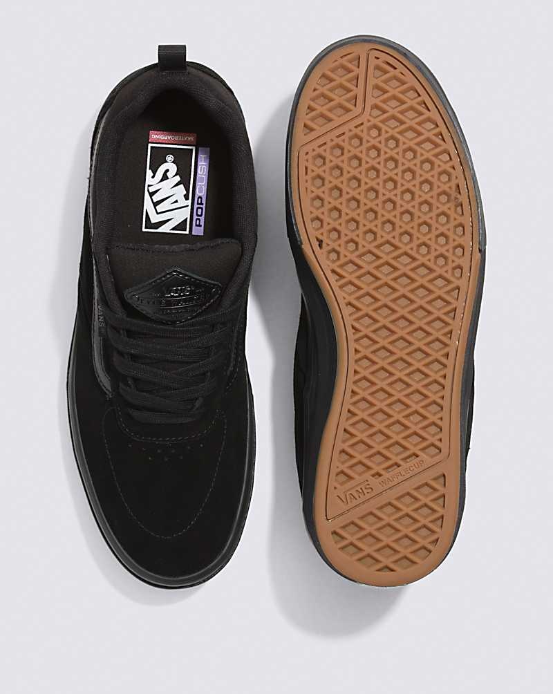 Women's Vans Kyle Walker Skate Shoes Black | USA LHV-591367