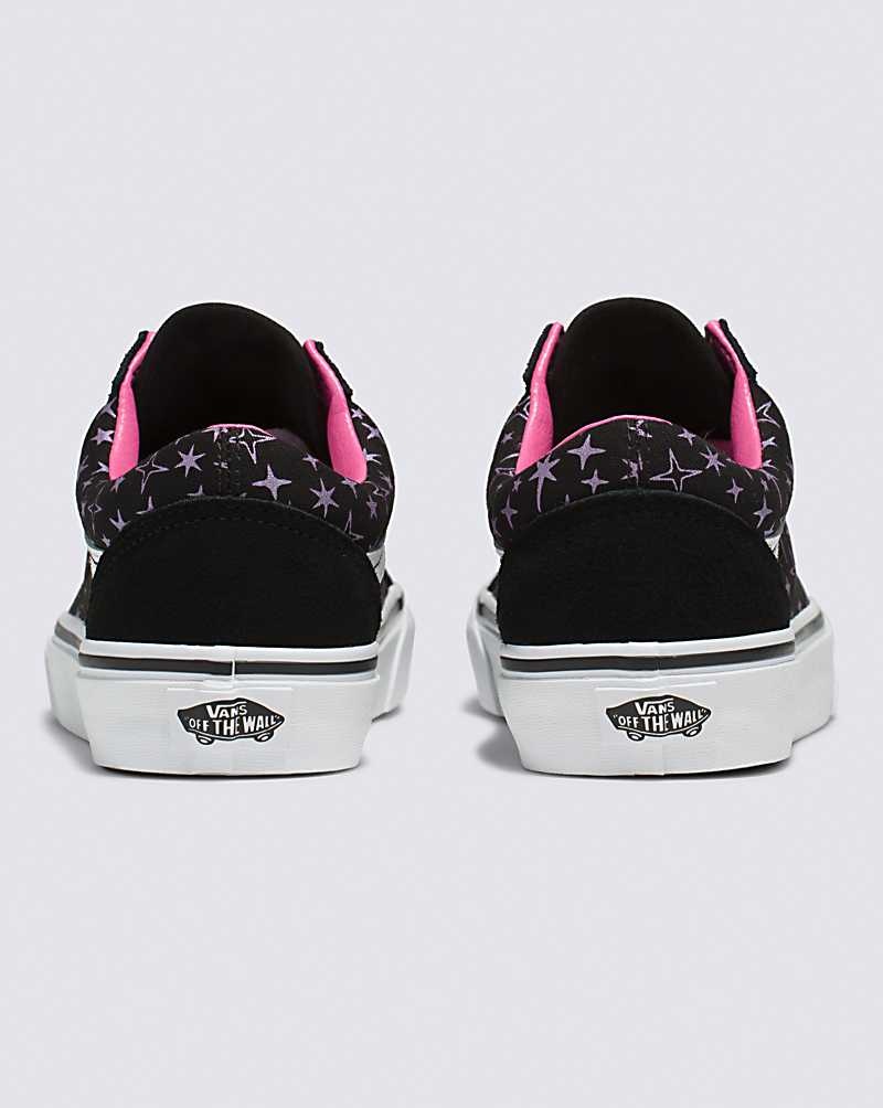 Women's Vans Old Skool Shoes Black Pink | USA WZA-417903