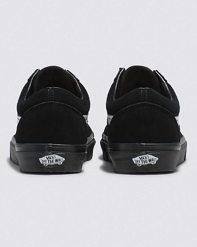 Women's Vans Old Skool Shoes Black | USA BXH-538407