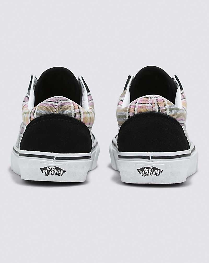 Women's Vans Old Skool Shoes Grey Black | USA COE-967318