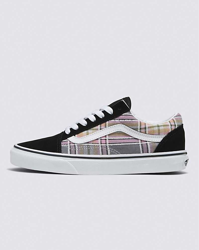 Women\'s Vans Old Skool Shoes Grey Black | USA COE-967318