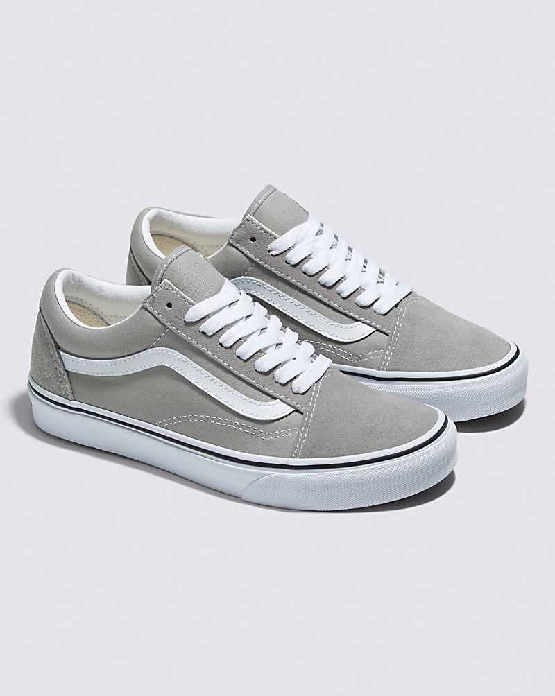 Women's Vans Old Skool Shoes Grey | USA BDI-710284