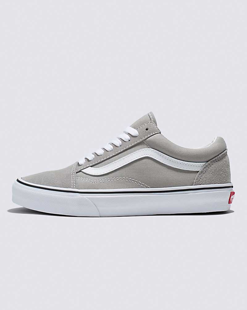 Women\'s Vans Old Skool Shoes Grey | USA BDI-710284