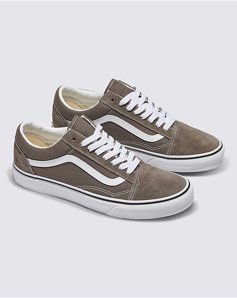 Women's Vans Old Skool Shoes Khaki | USA JNX-681370