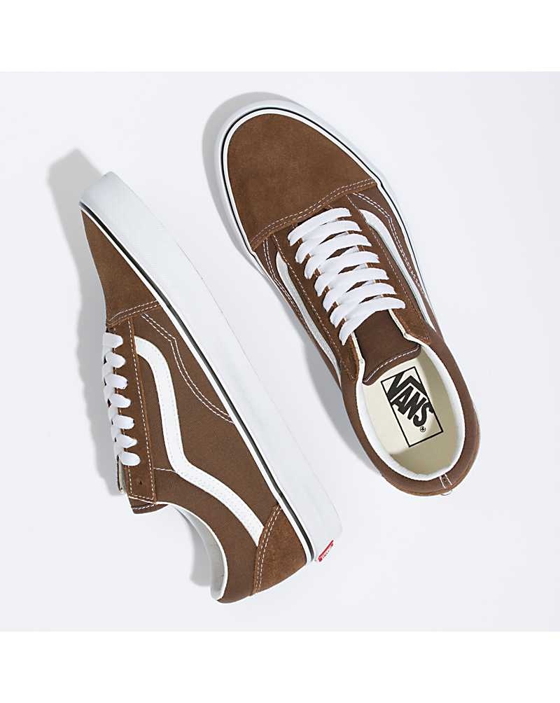 Women's Vans Old Skool Shoes Khaki | USA KJS-348051